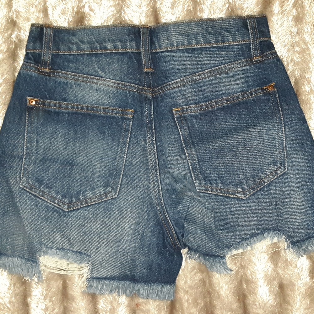 High waisted shorts